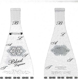B L A S T BLAST LIQUEUR logo