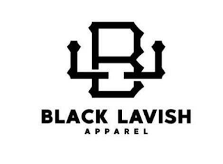 B  L BLACK LAVISH APPAREL logo