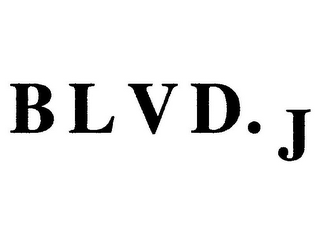 B L V D. J logo