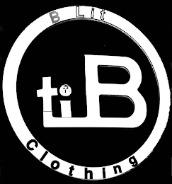 B LIT CLOTHING B LIT logo