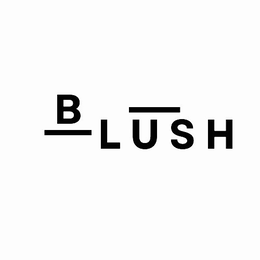 B LUSH logo
