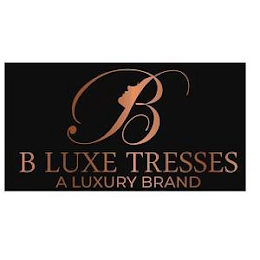 B LUXE TRESSES A LUXURY BRAND logo