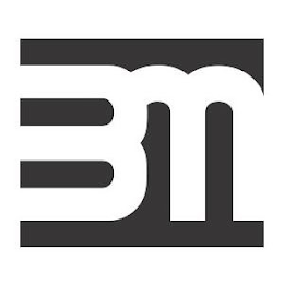 B M logo