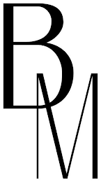 B M logo