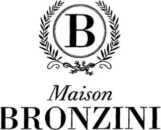 B MAISON BRONZINI logo