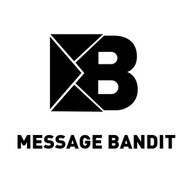 B MESSAGE BANDIT logo