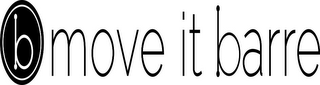 B MOVE IT BARRE logo