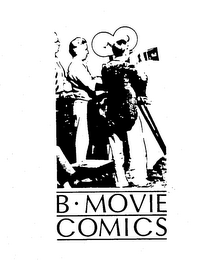 B MOVIE COMICS logo