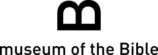 B MUSEUM OF THE BIBLE logo