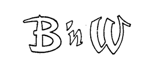 B 'N W logo