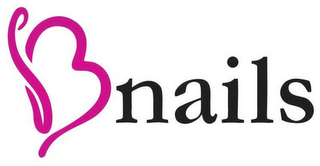 B NAILS logo