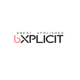 B NEAT B POLISHED B XPLICIT logo