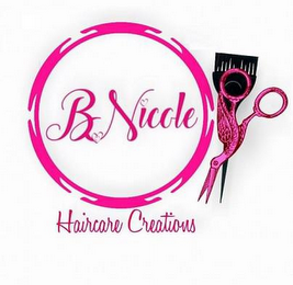 B. NICOLE HAIRCARE CREATIONS logo