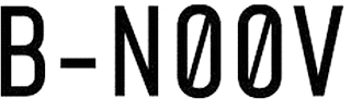 B-NØØV logo