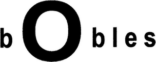 B O BLES logo