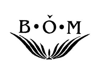 B O M logo
