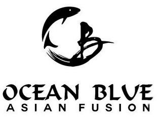 B OCEAN BLUE ASIAN FUSION logo