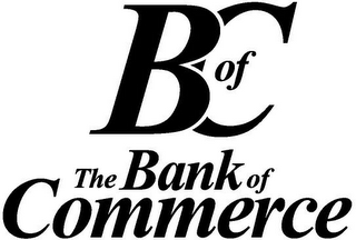 B OF C THE BANK OF COMMERCE logo