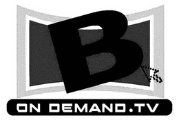 B ON DEMAND.TV logo