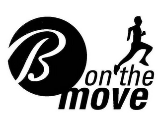 B ON THE MOVE logo