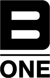 B ONE logo