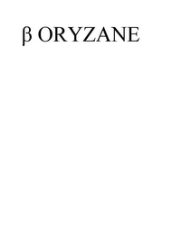 B ORYZANE logo