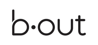 B OUT logo