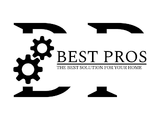 B P BEST PROS THE BEST SOLUTION FOR YOUR HOME logo