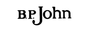 B. P. JOHN logo