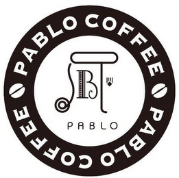 B PABLO PABLO COFFEE PABLO COFFEE logo