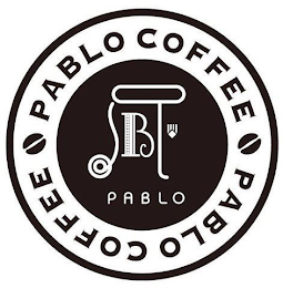 B PABLO PABLO COFFEE PABLO COFFEE logo
