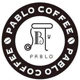 B PABLO PABLO COFFEE PABLO COFFEE logo