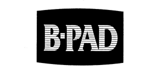 B-PAD logo