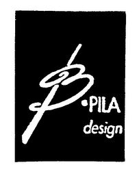 B. PILA DESIGN STUDIO logo
