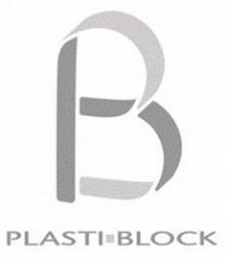 B PLASTI-BLOCK logo
