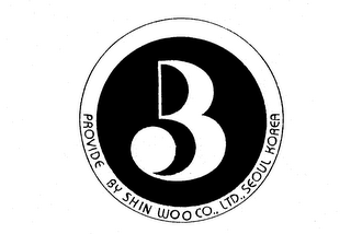 B PROVIDE BY SHIN WOO CO., LTD., SEOUL KOREA logo