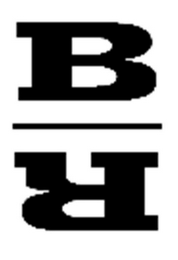 B R logo