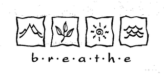 B R E A T H E logo