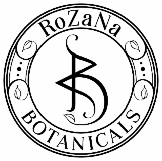 B R ROZANA BOTANICALS logo
