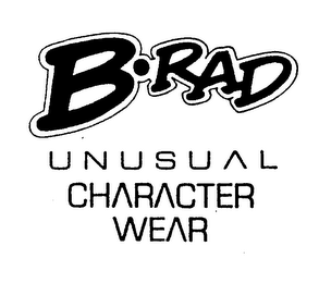 B RAD UNUSUAL CHARACTER WEAR logo