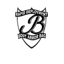 B RAPID DEPLOYMENT BODY ARMOR BAG logo