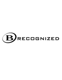 B RECOGNIZED logo