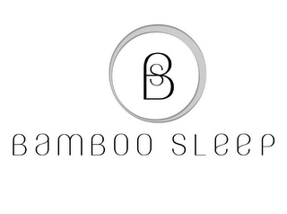 B S BAMBOO SLEEP logo