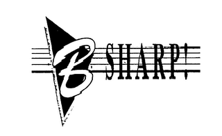 B SHARP! logo