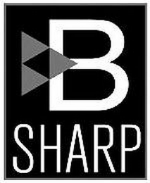 B SHARP logo