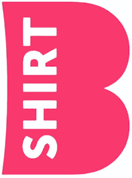B SHIRT logo