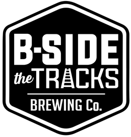 B-SIDE THE TRACKS BREWING CO. logo