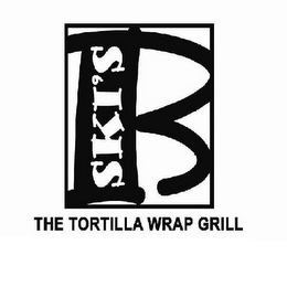 B SKI'S THE TORTILLA WRAP GRILL logo