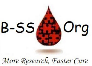 B-SS ORG MORE RESEARCH, FASTER CURE logo