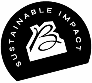 B SUSTAINABLE IMPACT logo